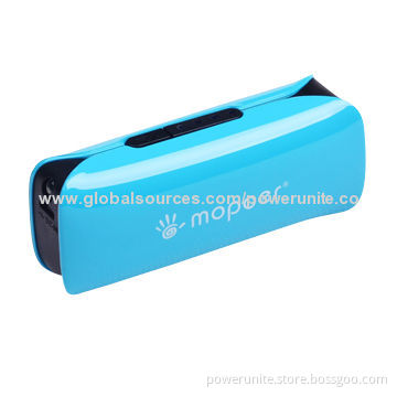 Small Size External Battery Charger/Power Bank with 2,600mAh Capacity, 5V/1A Rated Output
